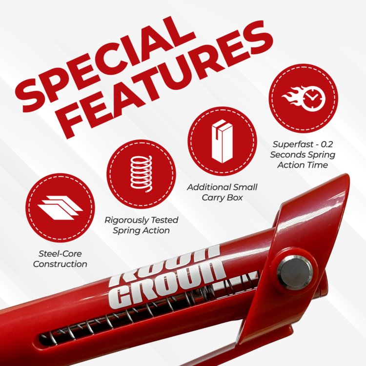 Special features of Roun Groun Drop set pin