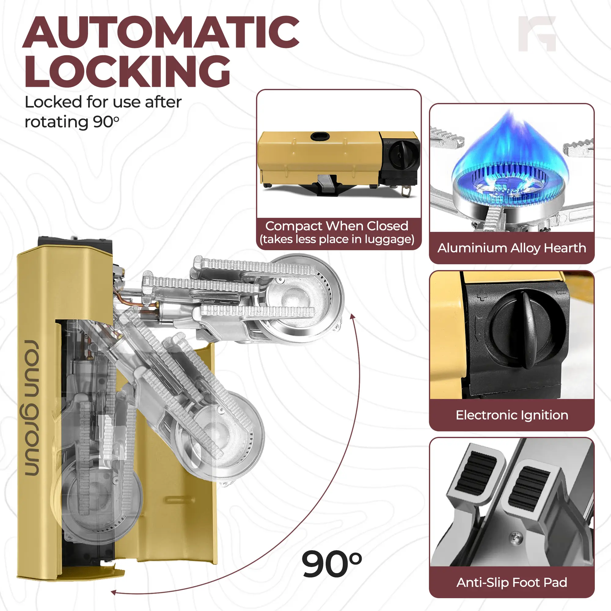 Roungroun_Portable Stove_Khaki_RG-CSB-101_2